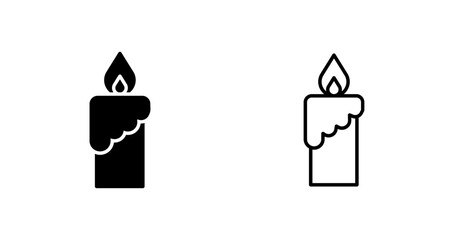 Candles Icon Design