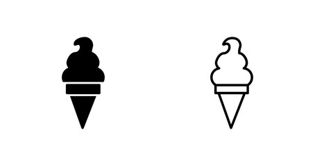 Ice Cream Icon Design