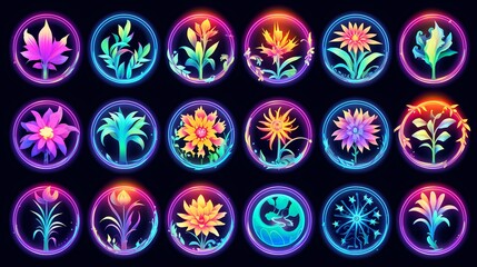 set of easter eggs with ornament