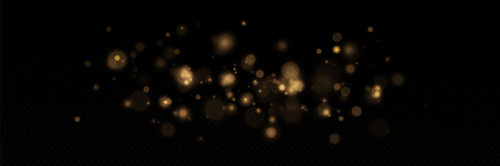  Christmas Bokeh Lights.sparkling gold dust