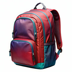 Backpack Isolated on Transparent Background