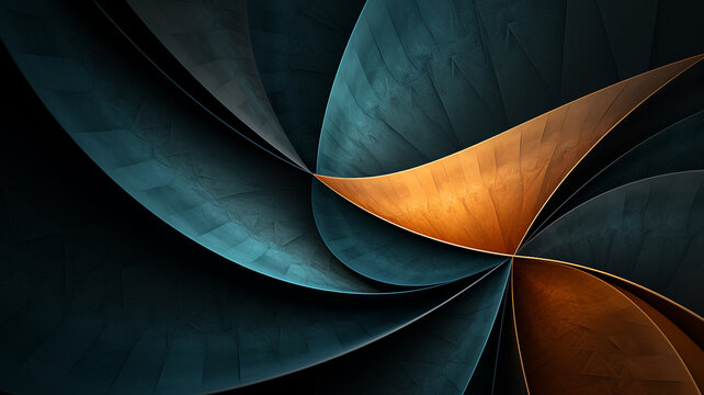 Abstract color dynamic fractal art background with lighting effect