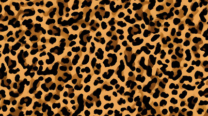 Fototapeta premium leopard, wild cat skin texture, bright print, brown background, spots, stylish design