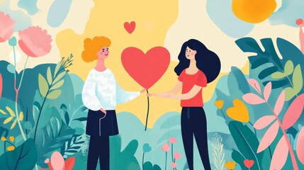 World Compliment Day. Stock illustration Banner Card Postcard