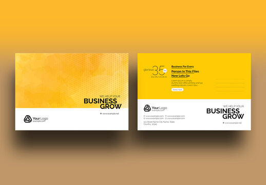 Creative Corporate Clean Business Postcard