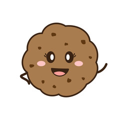 Cartoon Cookie Emoticon