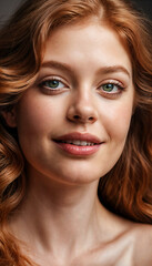 Fototapeta premium Eternal Elegance: A Portrait of Timeless Beauty