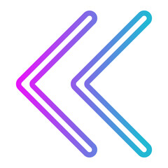 Obraz premium back arrow