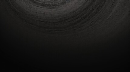 Black Background Mysterious Dark Wave, Abstract Monochrome Texture, Deep and Enigmatic Surface Topography
