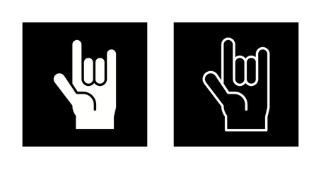 Love You Gesture Icon Design