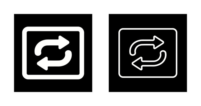 Repeat Button Icon Design