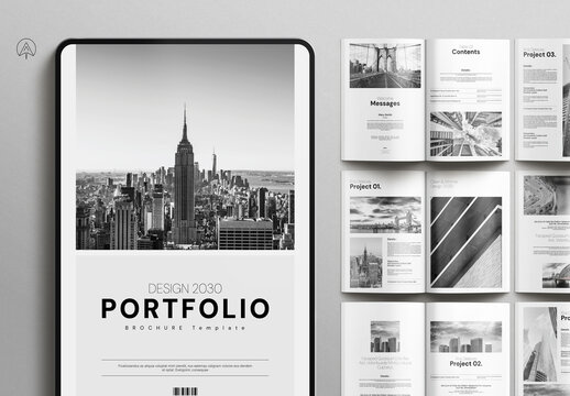 Portfolio Brochure Layout