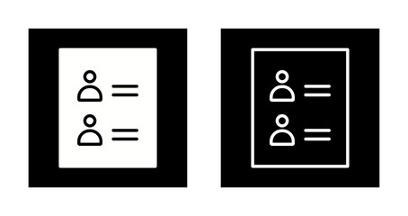 Contact Details Icon Design