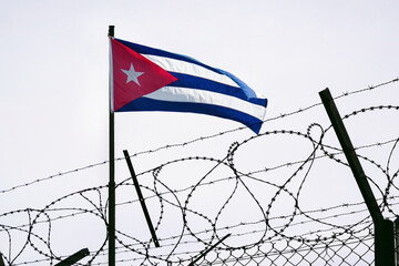 US sanctions against Cuba. The Cuban embargo. concept of sanctions pressure on the Cuba government....