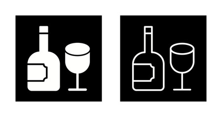 Wine Glass Icon Design