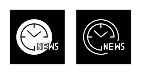 News Hour Icon Design