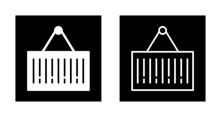 Barcode Sales Icon Design
