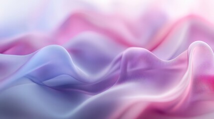 Obraz premium soft flowing fabric in pastel colors