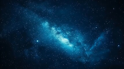 Obraz premium A starry night sky with the Milky Way galaxy space