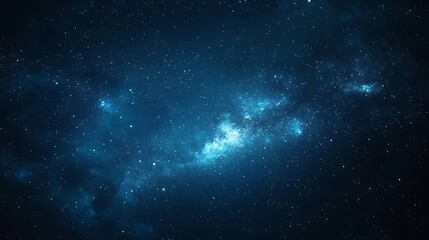 Obraz premium A starry night sky with the Milky Way galaxy space