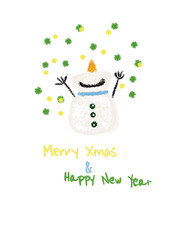 Cute snowman card
