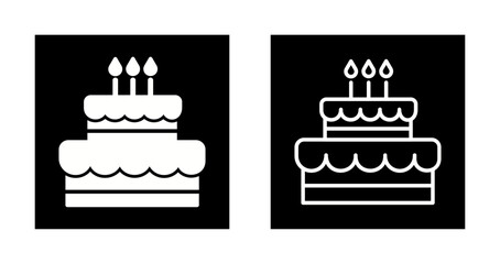Birthday Cake Icon Design
