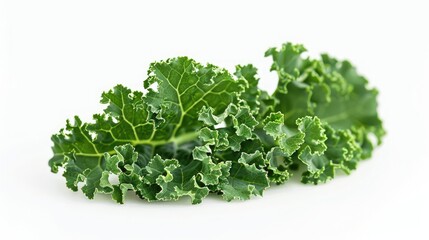 Fototapeta premium A delicate kale seed, isolated on a white background