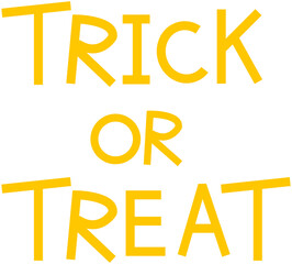 Halloween Word Flat Style Icon
