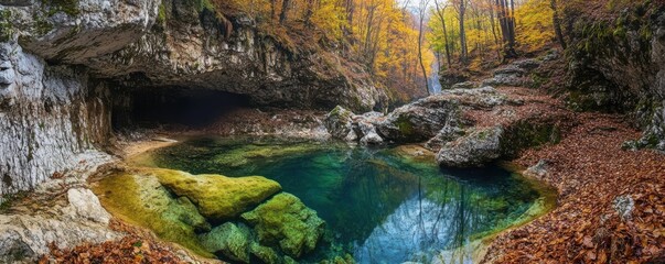 Fototapeta premium Slovenian national park Triglav.