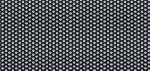 abstract grainy circle honeycomb grid loudspeaker mesh background