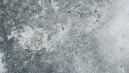 Grungy cement texture background. Spots of white paint on a gray concrete background. old cement texture 