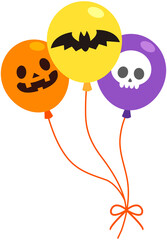 Balloon Halloween Icon 