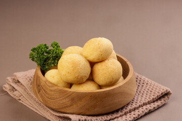 Pao De Queijo or Braziliian Cheese Bread. 