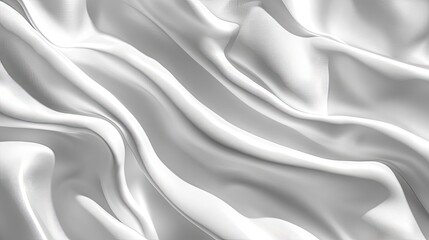Obraz premium White Silk Drape Texture