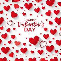 Red Heart and berries on dark background. Romantic background for greeting card, banner. Be my valentine theme. Concept Valentine celebration 