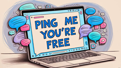 Obraz premium Engaging online interaction digital workspace graphic design creative environment modern viewpoint