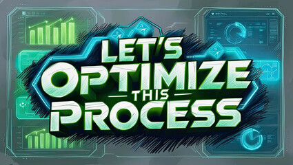 Optimizing business processes for efficiency digital workspace infographic modern analytical