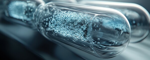 Medical capsule and transparent cell