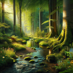 Beautifull forest