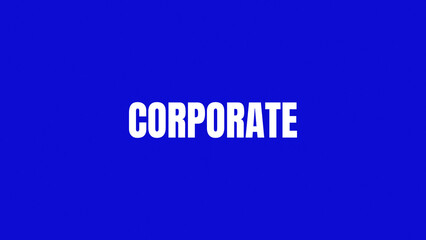 Corporate Text Animations