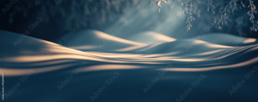 Poster natural background with beautiful diffused light and shadows. beautiful texture for product presenta