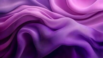 Obraz premium Abstract Draped Purple Fabric Soft Texture Background