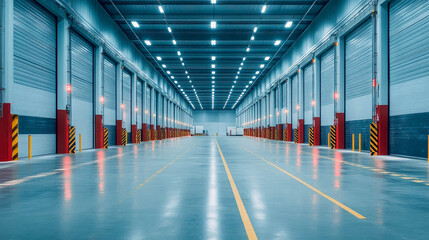 Fototapeta premium A large storage room.