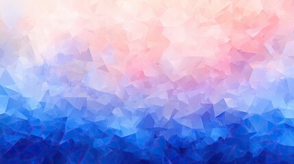 Obraz premium Abstract Blue Pink Triangle Background