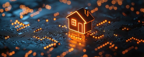 Smart home security technology and efficiency in residential areas