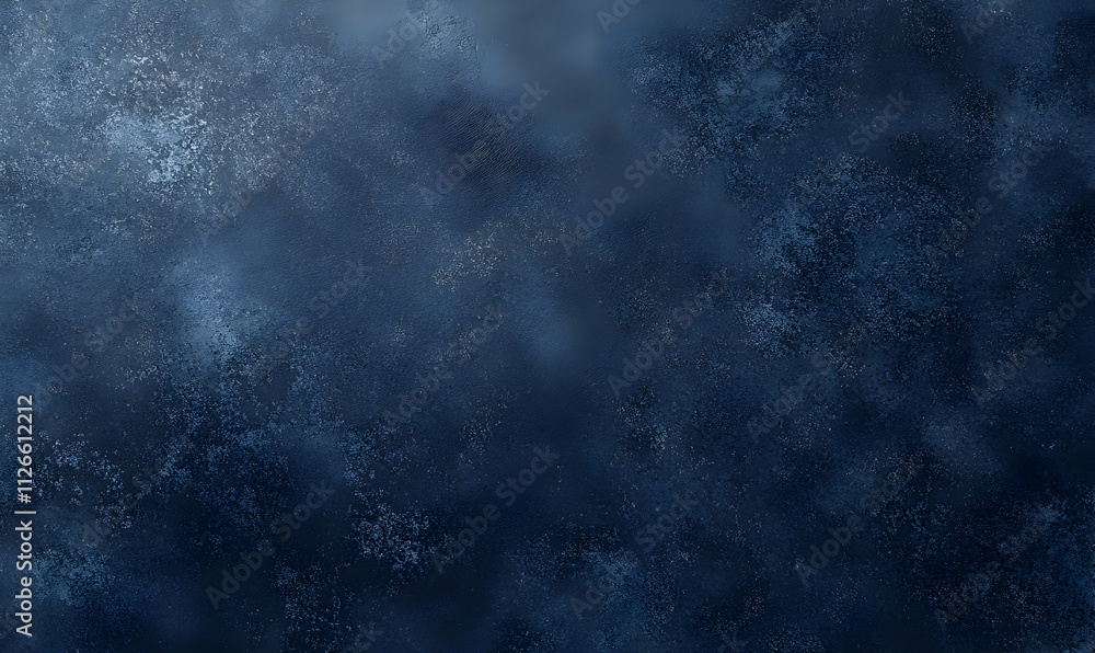 Poster deep blue textured background, ideal for design projects, featuring a distressed, mottled effect. pe