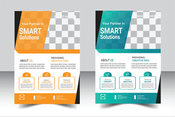 Business flyer template with modern corporate flyer,minimalist flyer design,professional business flyer,clean flyer design template,simple corporate flyer.