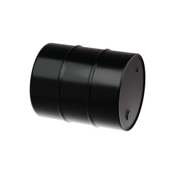 Barrel on white background. 3d render. 