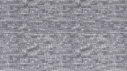 Brick random size white