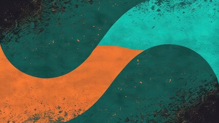 Abstract unusual Colorful wave rays Background